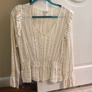 Hinge Long Sleeve Blouse